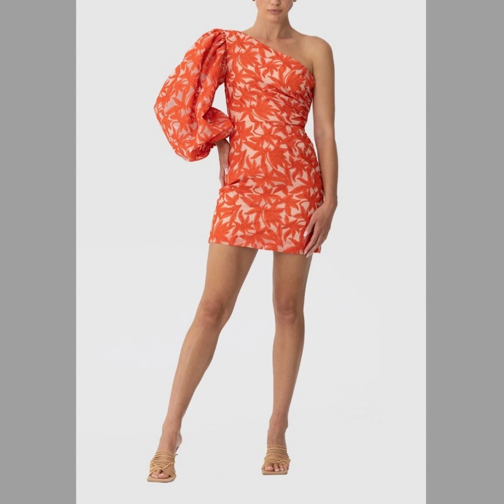 KEEPSAKE  PARALLEL MINI DRESS COSMETIC W CHILI